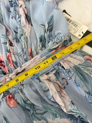 NWT Adrianna Papell Floral Print V-Neck Maxi Dress Size 8 thumbnail 8