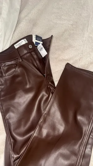 Abercrombie Leather Pants thumbnail 6