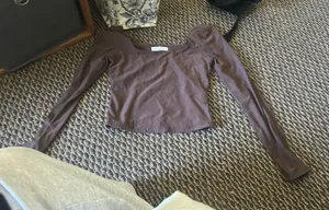 Olive and oak crop top! thumbnail 1