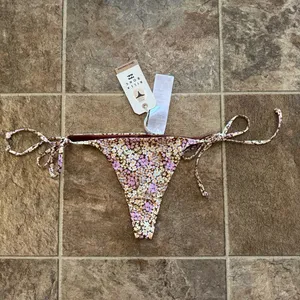 Billabong Ready For The Sun Tie Side Maya Bikini Bottoms Size Medium thumbnail 3
