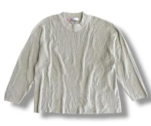 FP Beach by Free‎ People Sage Green Waffle Knit Mock Neck Sweater Size M thumbnail 1