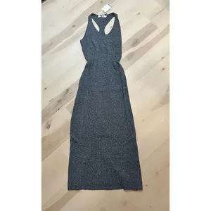Anthropologie NWT Rumored Women Medium Smoke Heather Lakeville Knit Maxi Dress thumbnail 6
