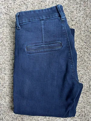 Express Dark Blue Boot Cut Jeans thumbnail 4