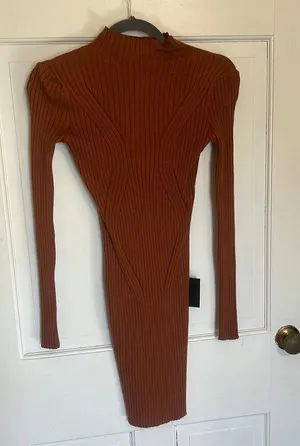 Lulus Mockneck Sweater dress XS thumbnail 2