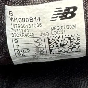 New Balance Fresh Foam X 1080 v14 Black 9mens / 7.5 Women’s B W1080B14 thumbnail 14