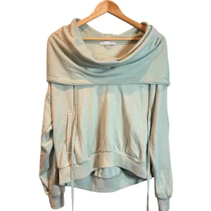 Young‎ Fabulous & Broke Cowl Neck Sweatshirt Pullover Light Green Size S thumbnail 2
