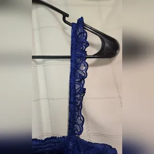 By Anthropologie Ruffle-Strap Corset Lace Mini Dress thumbnail 6