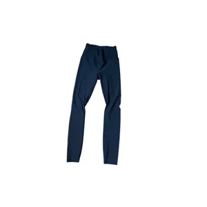 Lululemon blackHigh Rise Running Leggings with Laser Cut Hem‎ Size 6 thumbnail 2