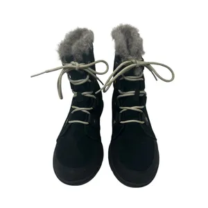 Sorel Explorer Joan Suede Boots Lace-Up Waterproof Weather‎ Black Size US 9.5 thumbnail 5