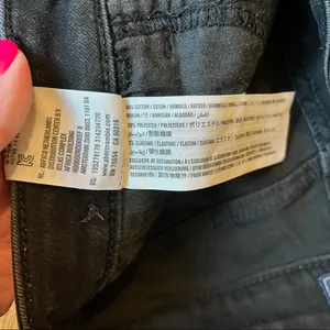 Abercrombie and Fitch Harper super skinny black jeans size 0 / 25 thumbnail 5