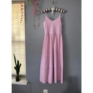 Athleta Light Pink Sleeveless Maxi Dress thumbnail 3