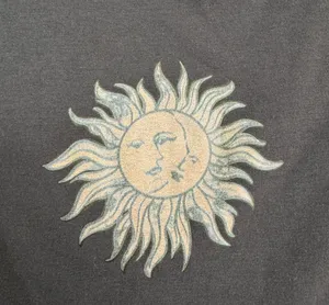 Sun Baby tee Black thumbnail 2
