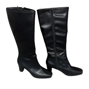 NEW Aerosoles Clover Knee-High Boots Black 11M Foam Footbed Slip Resistant thumbnail 2