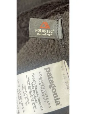 Patagonia Pullover Women’s Medium Re-Tool Snap-T Fleece Black Gorpcore Outdoor thumbnail 9