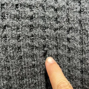 Imperfect‎ SO knit sweater fuzzy ribbed hem neck cuff casual office thumbnail 3