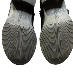 Gentle Souls Booties Womens Size 8 Black Leather Binta Slit Moto‎ Bootie Zip thumbnail 12