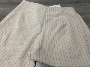 New Showpo Susannah Top Square Neck Bustier Top & Pants Pinstripe Fitted Capri Pants thumbnail 9
