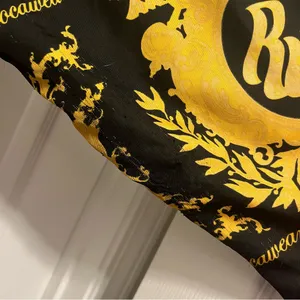Y2K Rocawear Black and Gold Patterned Jacket thumbnail 3