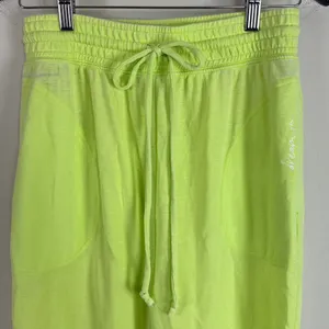 Free People Cozy Cool Girl Lounge Pants in Neon Green‎ Size Small thumbnail 6