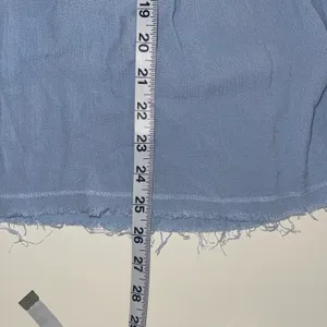 Daytrip Buckle Baby Blue Off The Shoulder Thermal Babydoll Top thumbnail 8