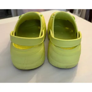 Source Unknown Women Nurse Slippers Eva Chunky Sole in Lime Green sz. 9-10 thumbnail 4