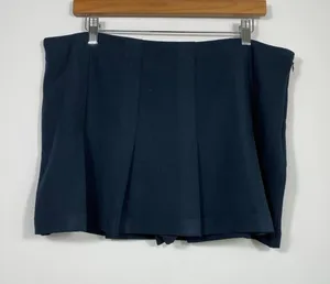 Abercrombie & Fitch Black Pleated Skort Size L Tennis Mini thumbnail 1