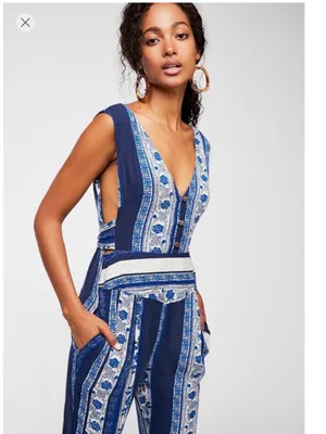 Free People All Shook Up Jumpsuit – Size 4 thumbnail 3