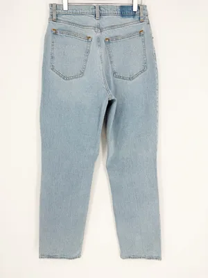 Abercrombie & Fitch 90s Straight Ultra High Rise Curve Love Jeans 30 Blue thumbnail 3