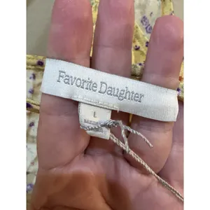 NWT Favorite Daughter Drew Slip Dress Prairie Floral size Large Yellow thumbnail 6