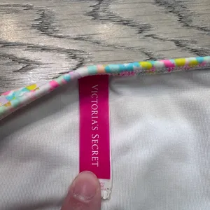Victoria's Secret Multicolor Confetti Ruched‎ Bikini Bottom Gold Foil Small S thumbnail 3