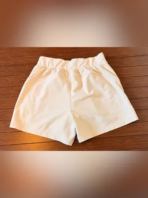 Old Navy High-Waisted PowerSoft Shorts 3.5-inch inseam in color Howlite size XS thumbnail 3