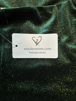 Windsor Midnight Magic Glitter Velvet Mini Dress thumbnail 4