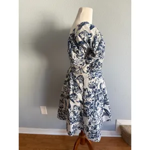 Abercrombie & Fitch Emerson Poplin Puff Sleeve Mini Dress thumbnail 4