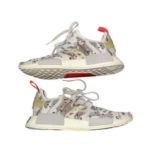 Adidas NMD R1 chalk white/gray camo running shoes thumbnail 4