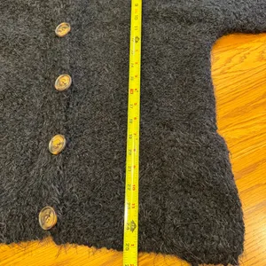 Pol-anthropology Hood Pockets Cuffed‎ Long Sleeve Knit Button Cardigan Sweater S thumbnail 8