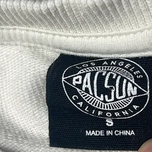 PacSun Pacific Sunwear White Cropped Sweatshirt thumbnail 7