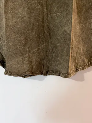 Zenana NWOT Outfitters Washed Mocha V-Neck Sleeveless Tank thumbnail 4