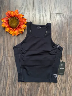 NWT Black Natural Run Form Tank Top XX-LARGE thumbnail 3
