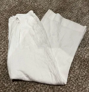 Aerie Linen Pants thumbnail 1