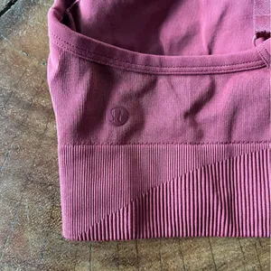 Women’s Lululemon Athletica Red Ebb to Street Sports Bra Top C/D Cup sz 10 thumbnail 4