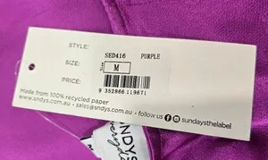 SNDYS x REVOLVE Halter Mini Dress in Purple thumbnail 12