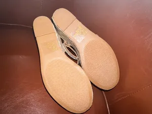 Steve Madden Rhinestone Espadrille Wedge Size 7.5 Like New thumbnail 6