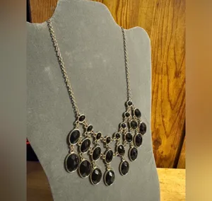 Simply Vera Wang Gold Tone Statement Necklace thumbnail 2