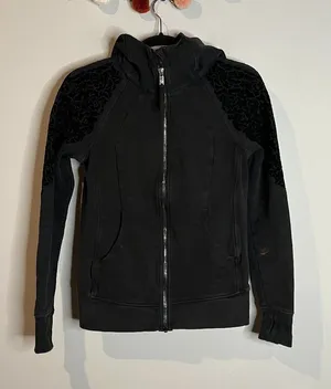 Lululemon Scuba Hoodie Light Cotton Fleece (Floral Flock) thumbnail 1