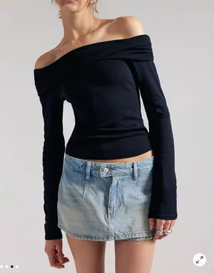 Free People Gallivanting Peekaboo Skort thumbnail 1