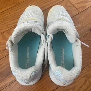 Women's Babolat Propulse Blast AC Blue White Tennis Shoes Size 6 31S20447‎ thumbnail 4