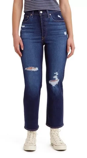 Levi’s Ribcage Straight Ankle Jeans NWT thumbnail 1
