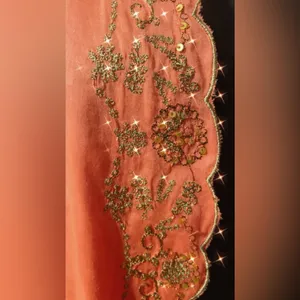Very sheer cover shirt Orange Size L thumbnail 8