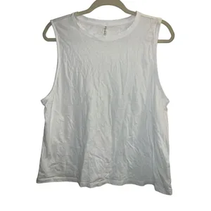 ✨Fabletics Micah Muscle White Sz Medium Tank✨ thumbnail 5