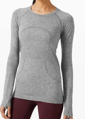 Lululemon Swiftly Tech Long Sleeve Top Sz 8 thumbnail 1